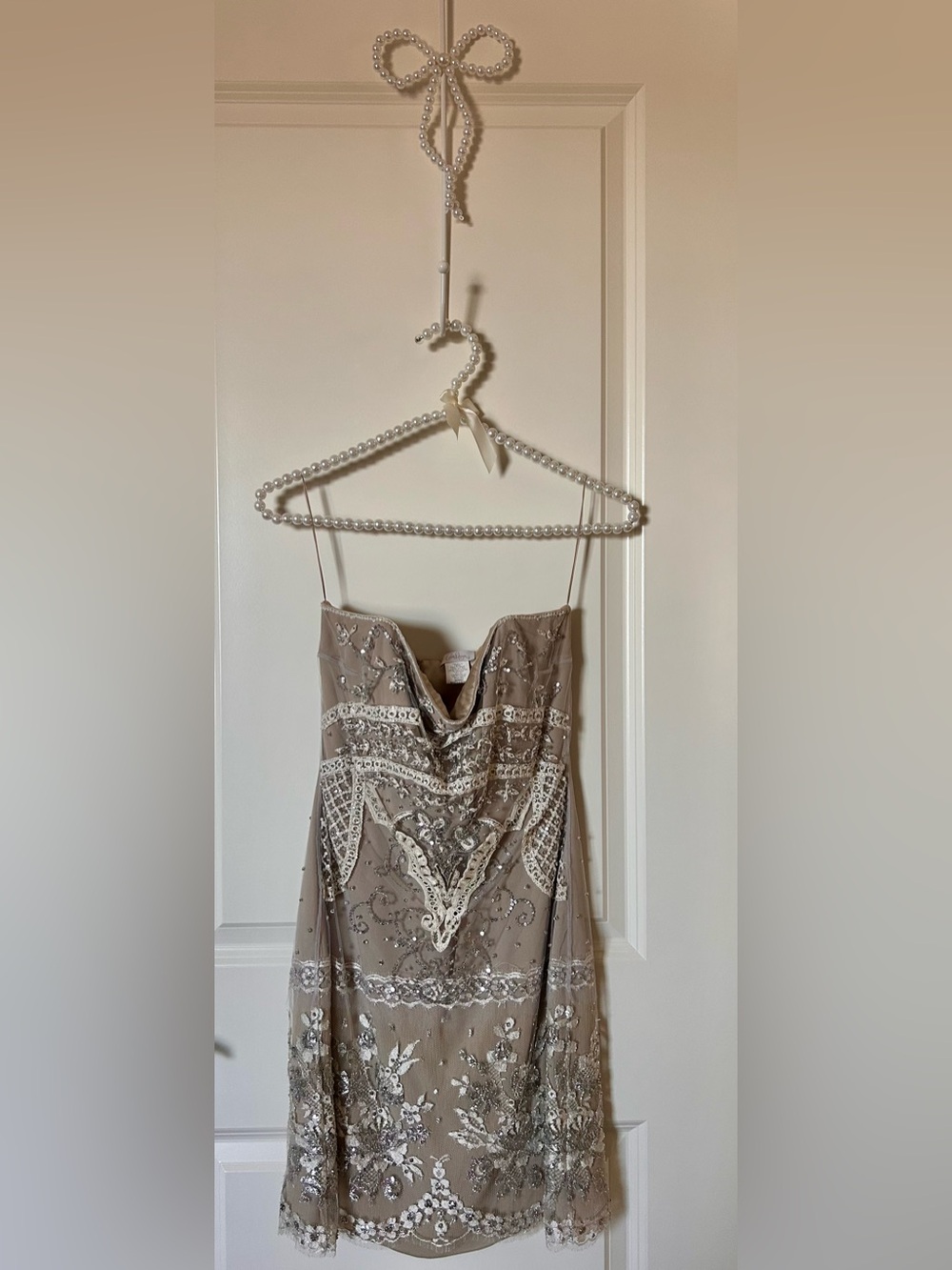 Collette Dinnigan Silk Beaded Dress